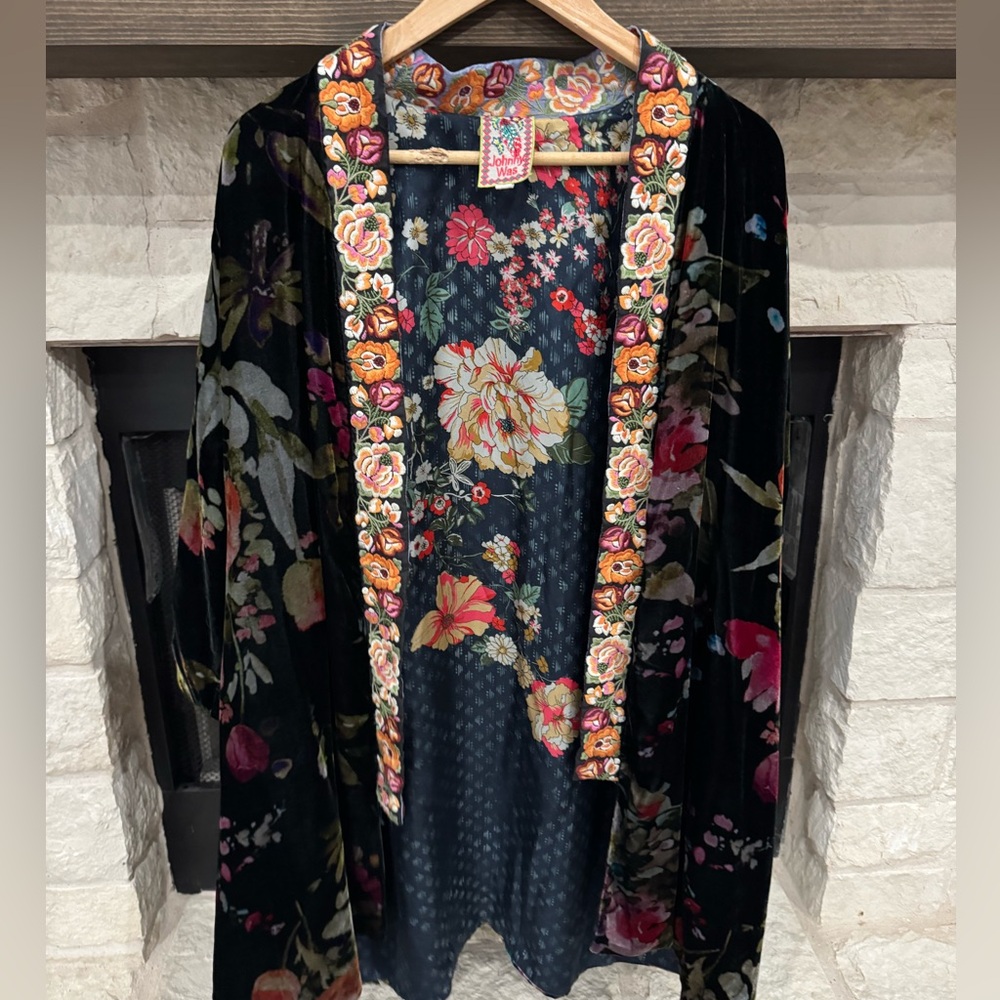Johnny Was Reversible Kimono - Size S